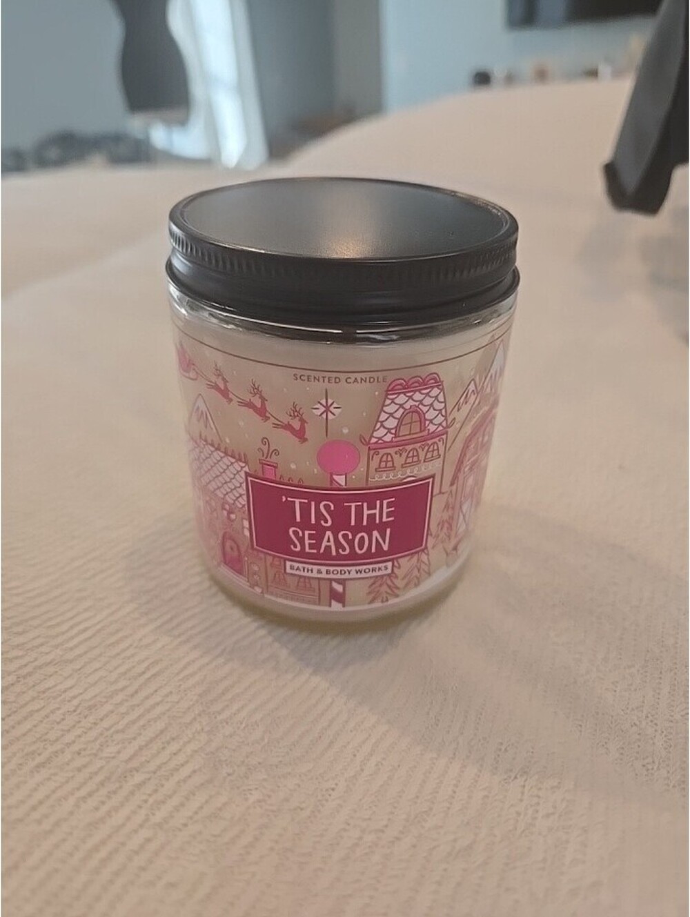 Tis The Season Bath And Body Works Single Wick Scented Candle New!
